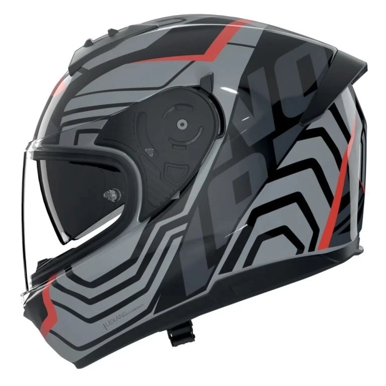 Шолом Nolan N60-6 Eclettico Black/Grey/Red 