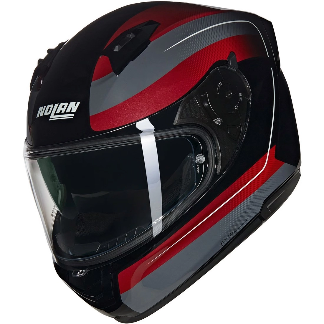 Шолом Nolan N60-6 Ermetico Grey/Red/Black