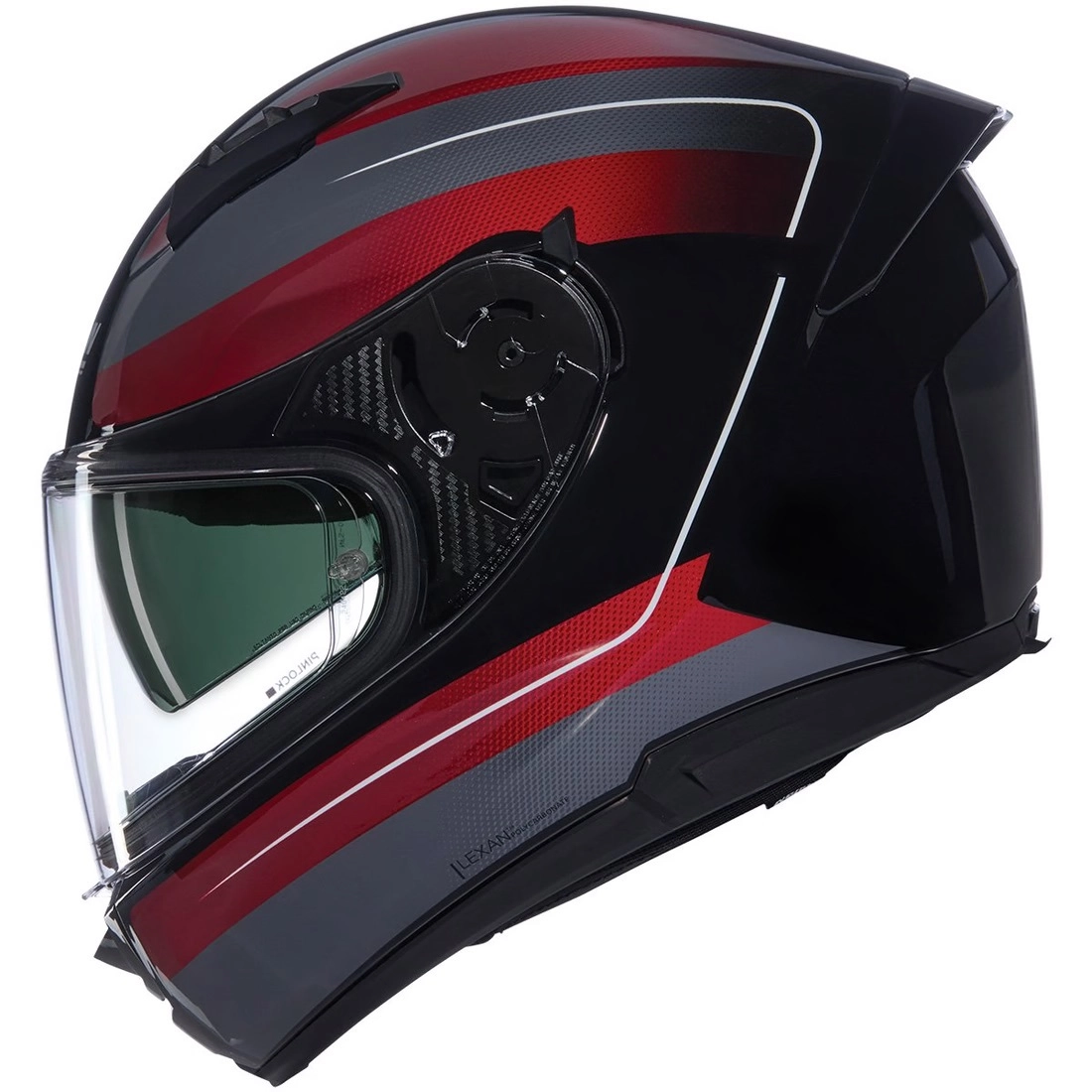 Шолом Nolan N60-6 Ermetico Grey/Red/Black