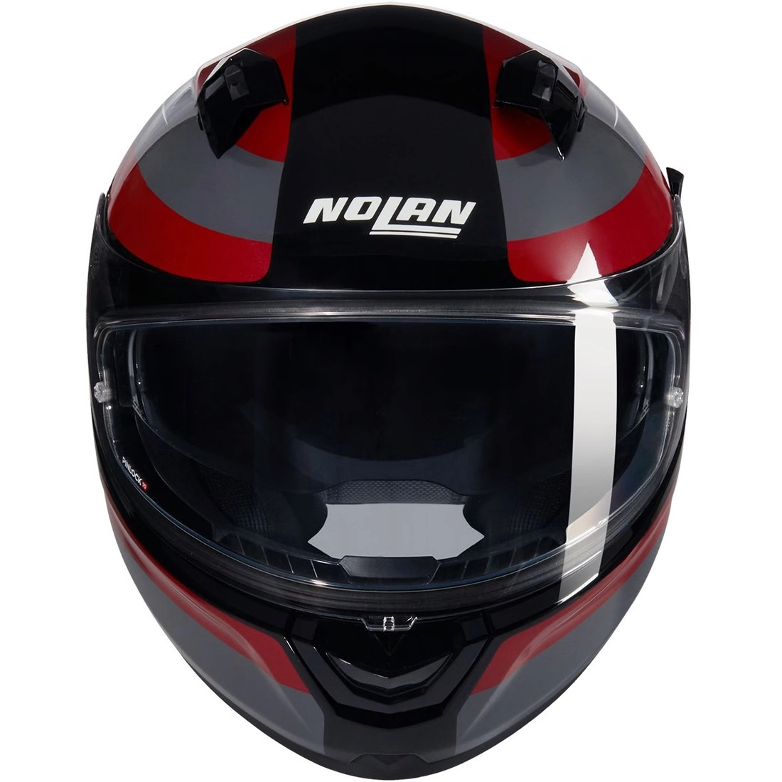 Шолом Nolan N60-6 Ermetico Grey/Red/Black