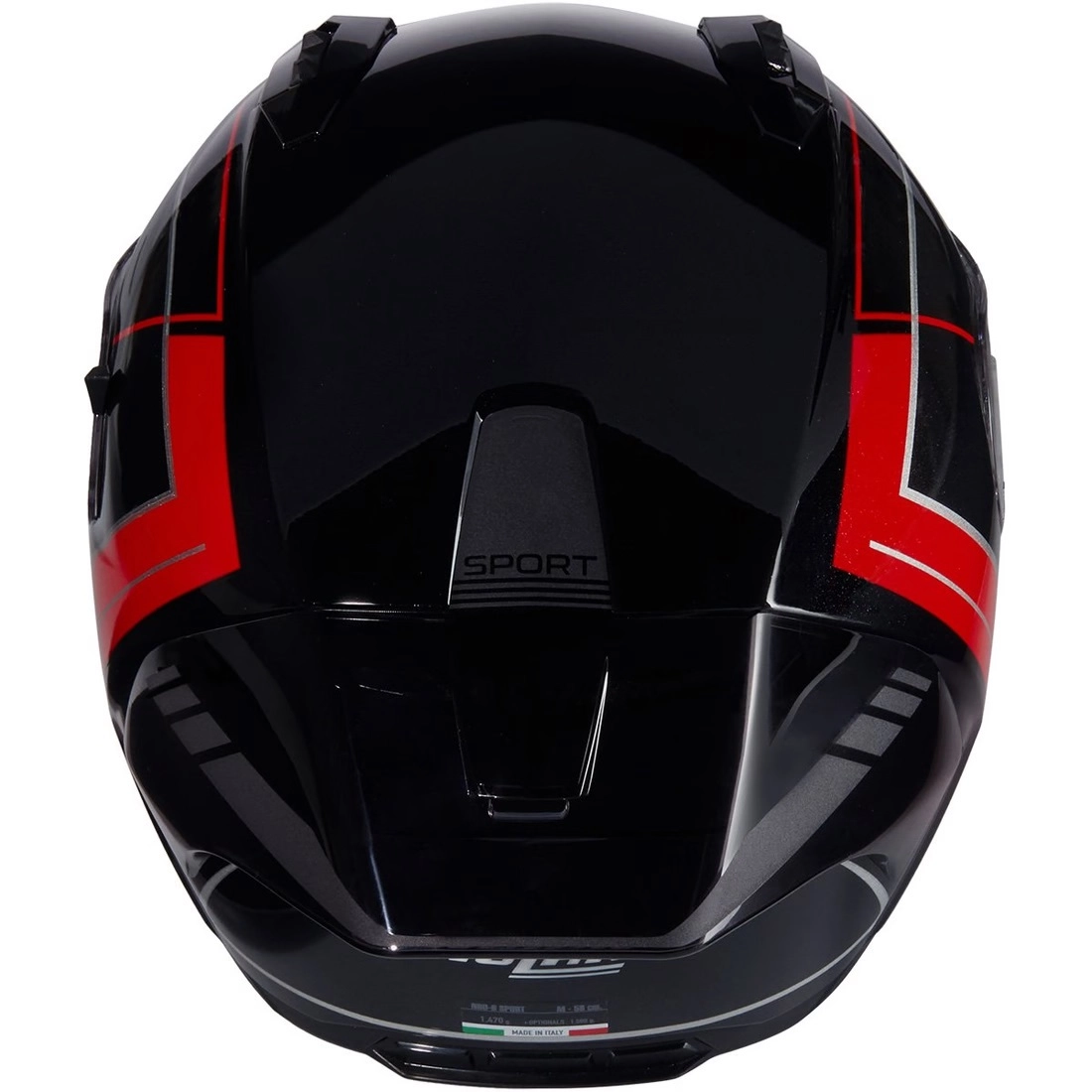 Шолом Nolan N60-6 Sport Mesmerico Black/Red