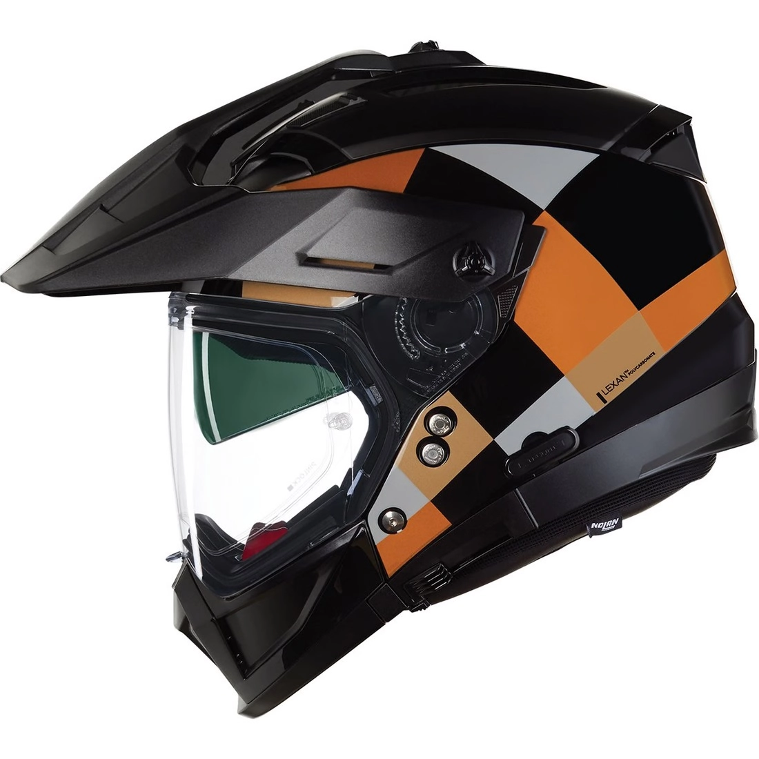 Шолом Nolan N70-2 X 06 Ruvido Black/Orange