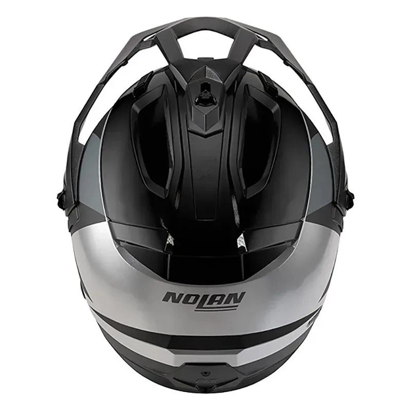 Шолом Nolan N70-2 X Turbine Black/Grey/Silver 
