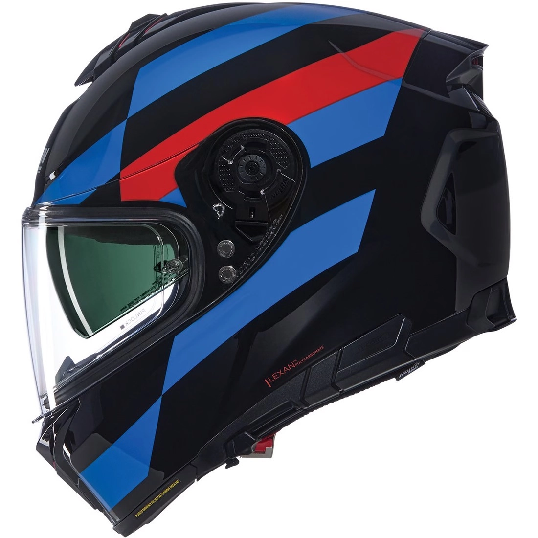 Шолом Nolan N80-8 Alfiere Black/Blue/Red
