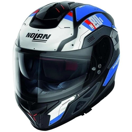 Шолом Nolan N80-8 Starscream N-Com Black/Grey/Blue