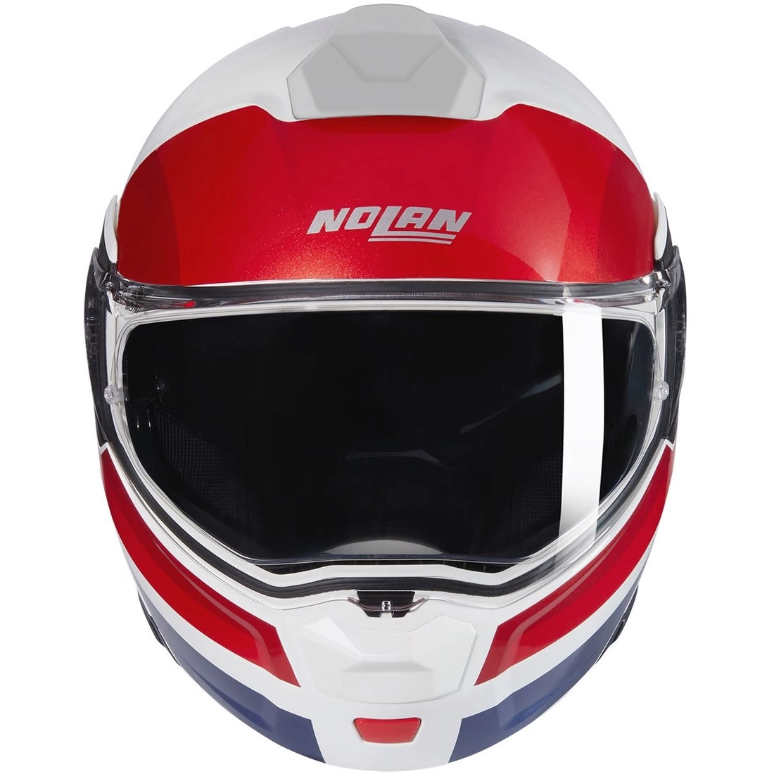 Шолом Nolan N90-3 06 Roboto White/Red/Blue