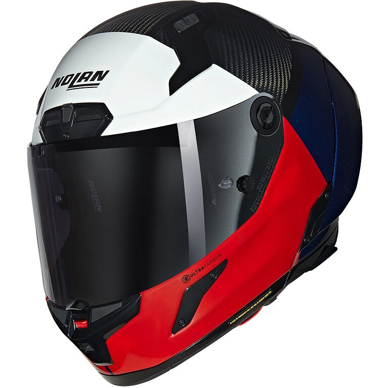Шолом Nolan X-804 RS Blocco White/Black/Red
