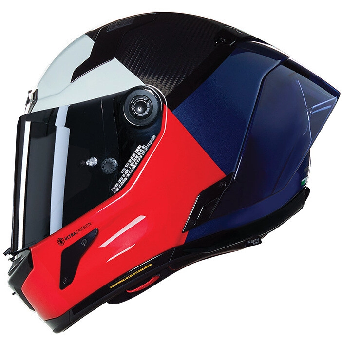 Шолом Nolan X-804 RS Blocco White/Black/Red