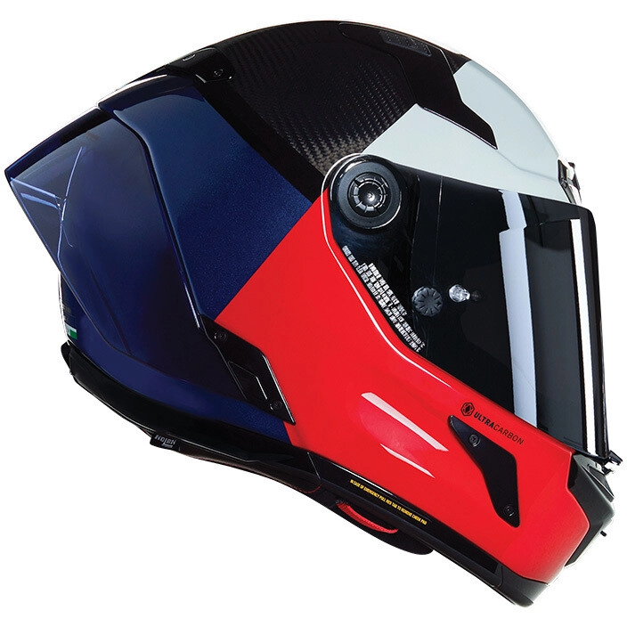 Шолом Nolan X-804 RS Blocco White/Black/Red