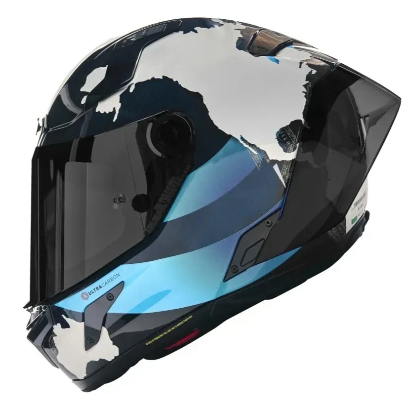 Шолом Nolan X-804 RS Replica Checa 30TH Anniversary Black/Grey/Blue 