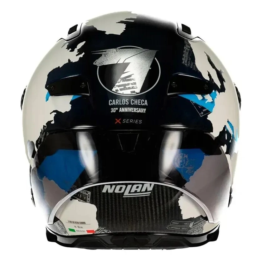 Шолом Nolan X-804 RS Replica Checa 30TH Anniversary Black/Grey/Blue 