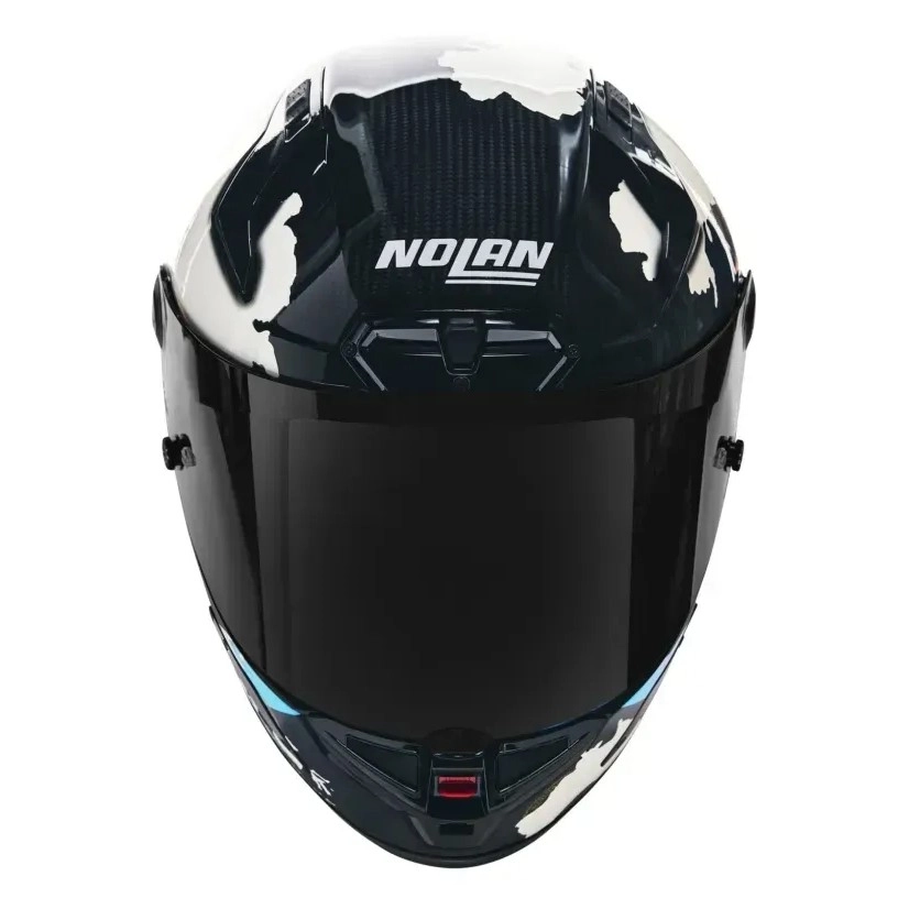 Шолом Nolan X-804 RS Replica Checa 30TH Anniversary Black/Grey/Blue 