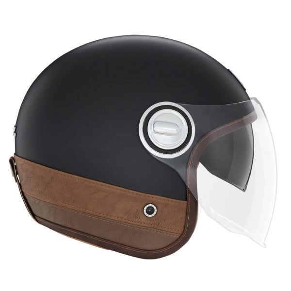Шолом NOX Heritage Leather Black/Brown