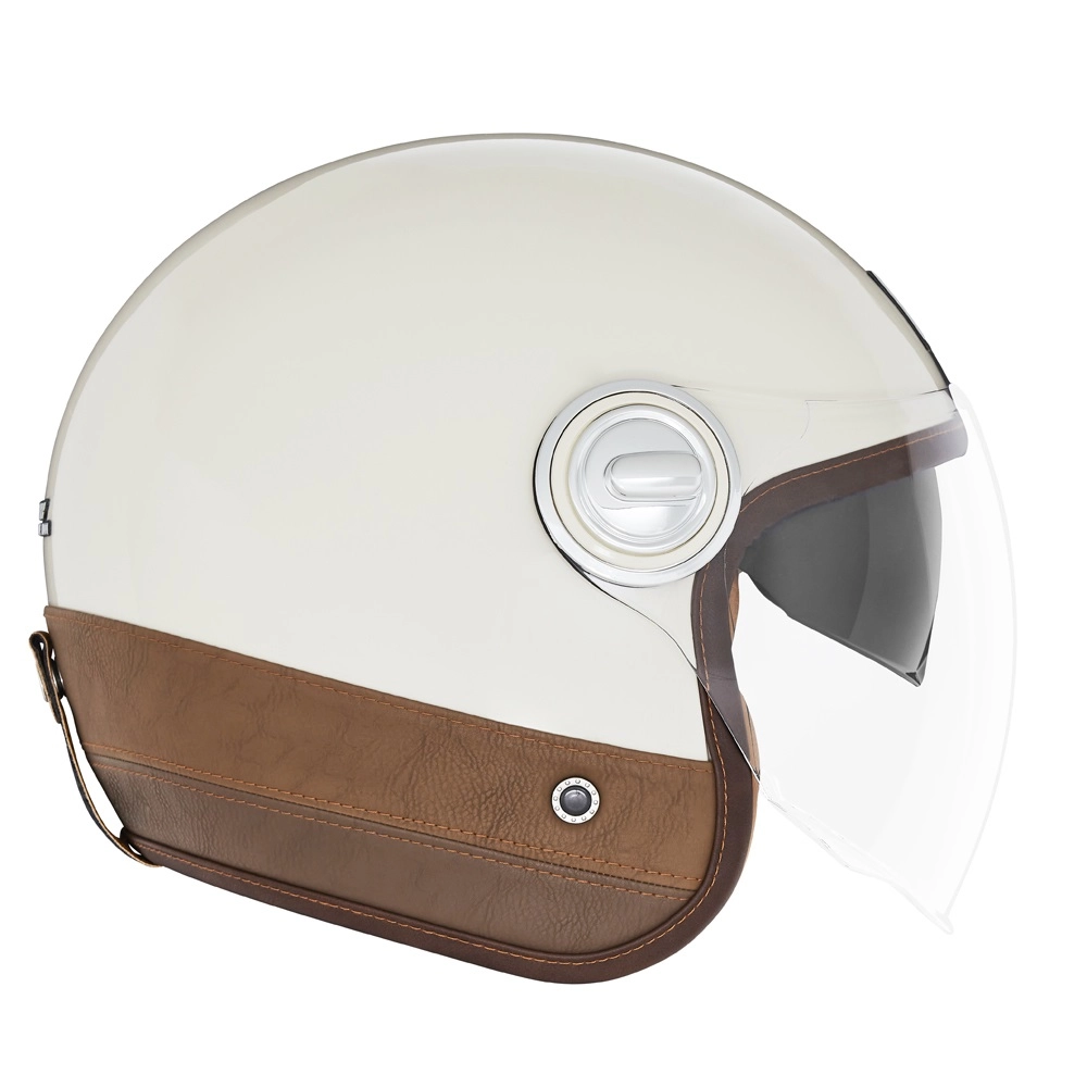 Шолом NOX Heritage Leather Cream/Brown