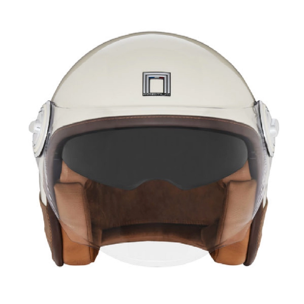 Шолом NOX Heritage Leather Cream/Brown
