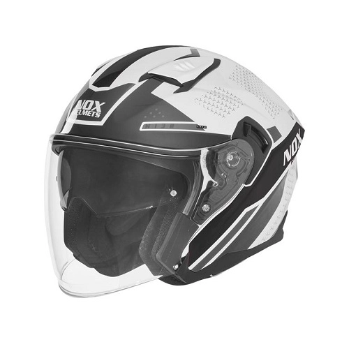 Шолом NOX N130 Black/White