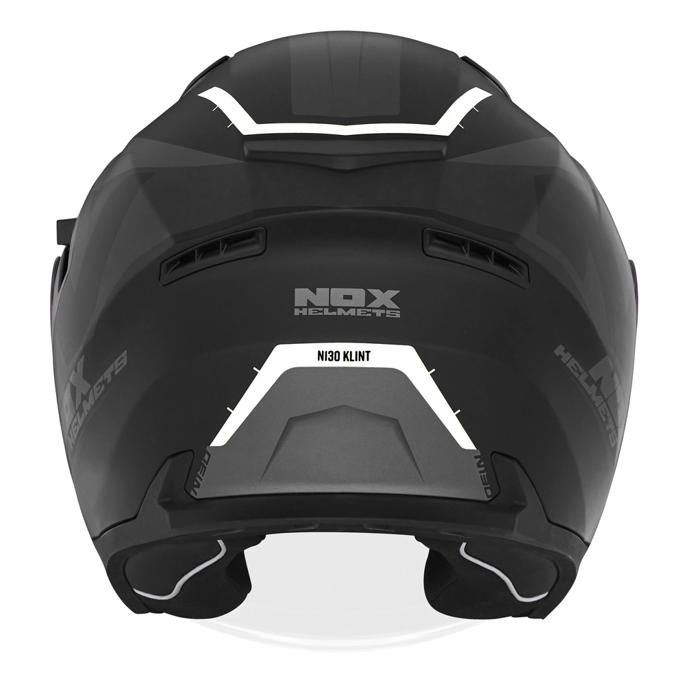 Шолом NOX N130 Klint Black/Grey/White