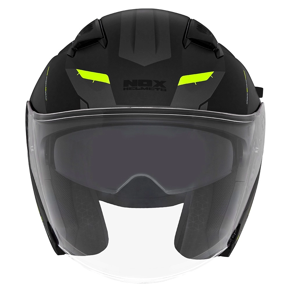 Шолом NOX N130 Klint Black/Yellow