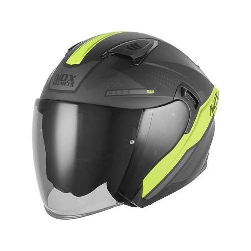 Шолом NOX N130 Yellow/Black