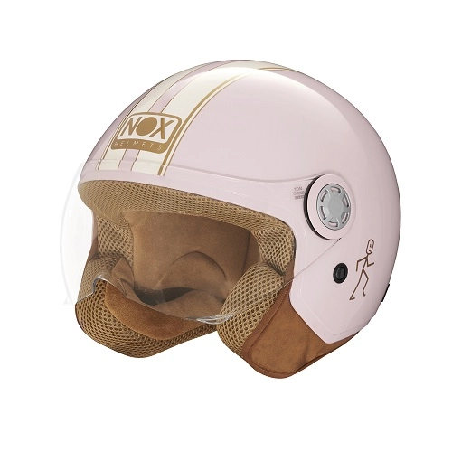 Шолом NOX N210 Evo Pink