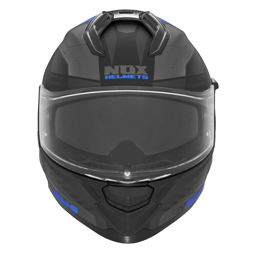 Шолом NOX N304S Carver Black/Blue