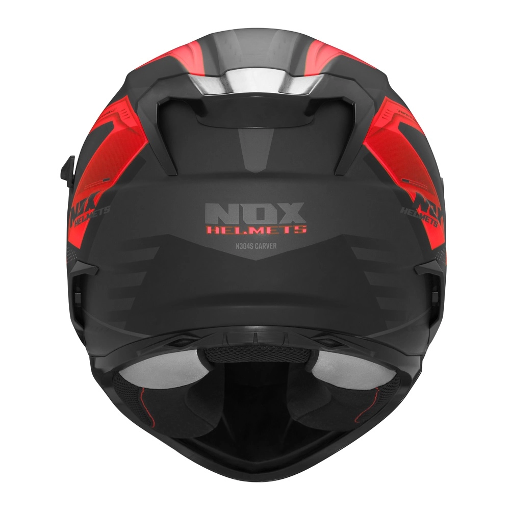 Шлем NOX N304S Carver Black/Red