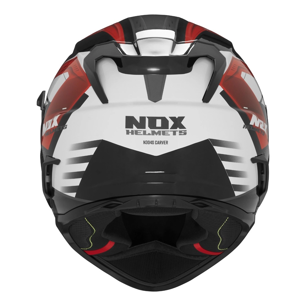 Шолом NOX N304S Carver Black/White/Red