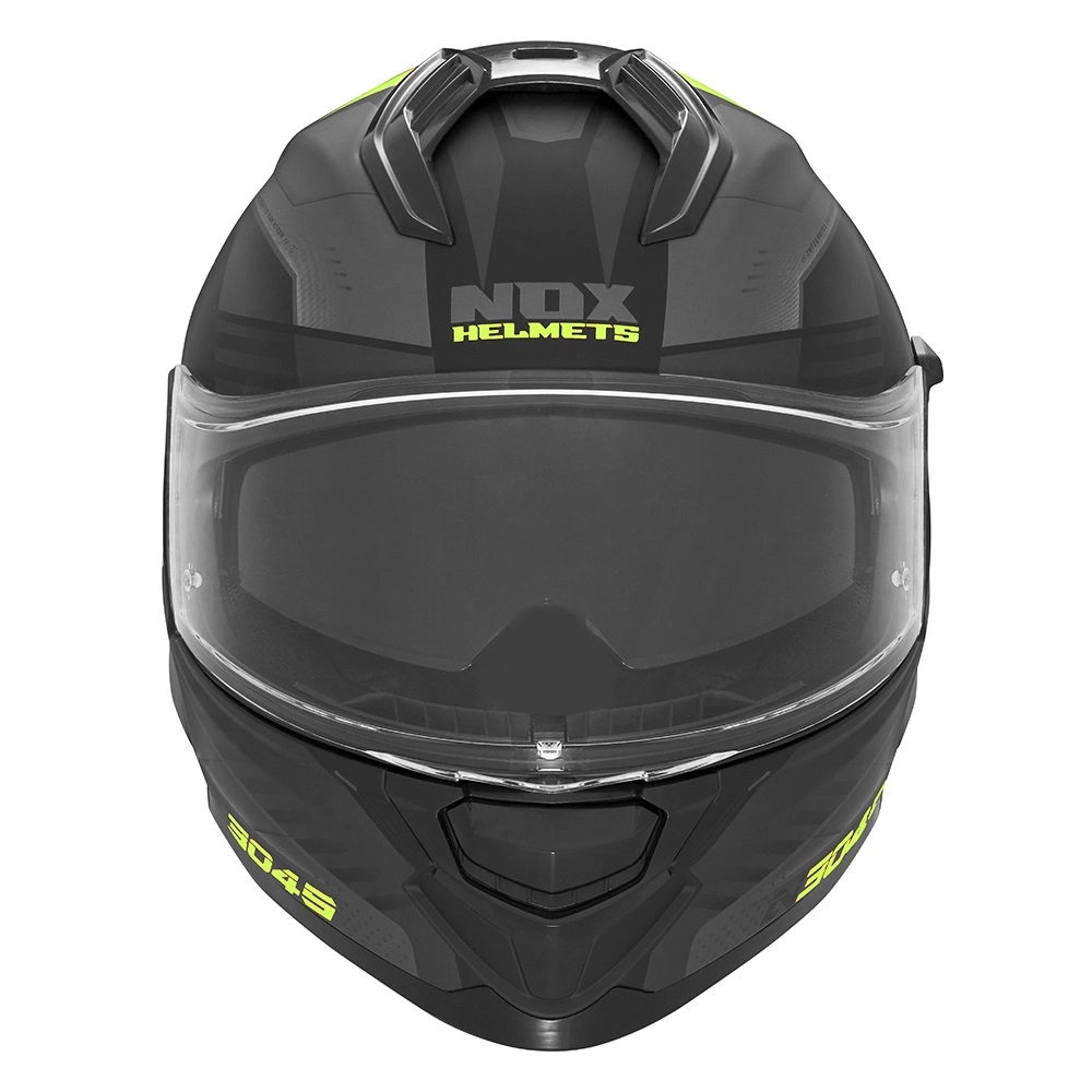 Шолом NOX N304S Carver Black/Yellow