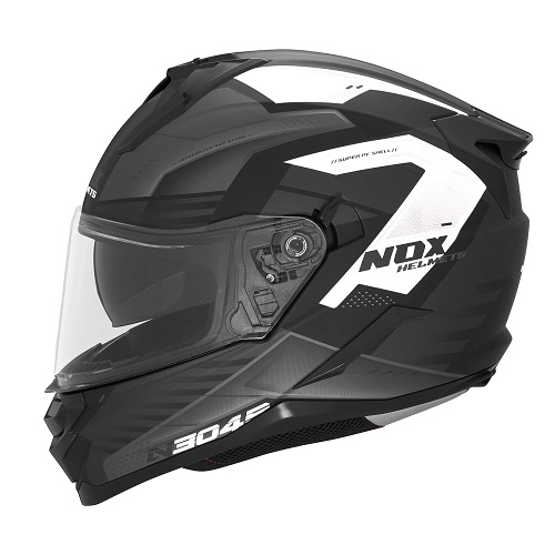 Шолом NOX N304S Revo Black/White