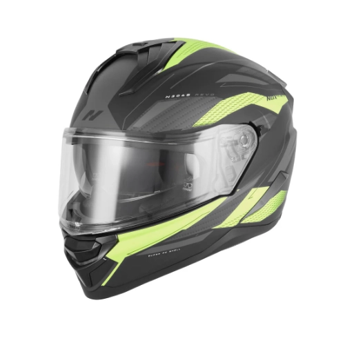 Шолом NOX N304S Revo Yellow/Black