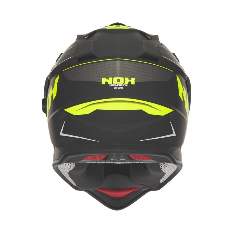 Шлем NOX N312 Vapor Black/Yellow Fluo