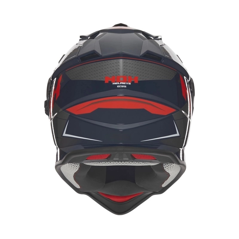 Шолом NOX N312 Vapor Blue/Black/Red