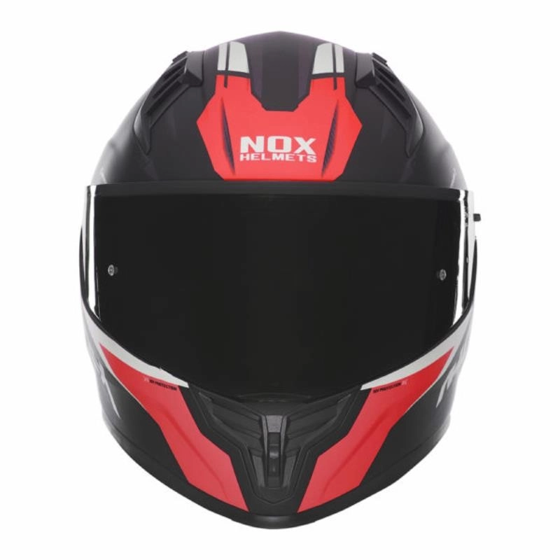 Шолом NOX N401 Crower Black/Red