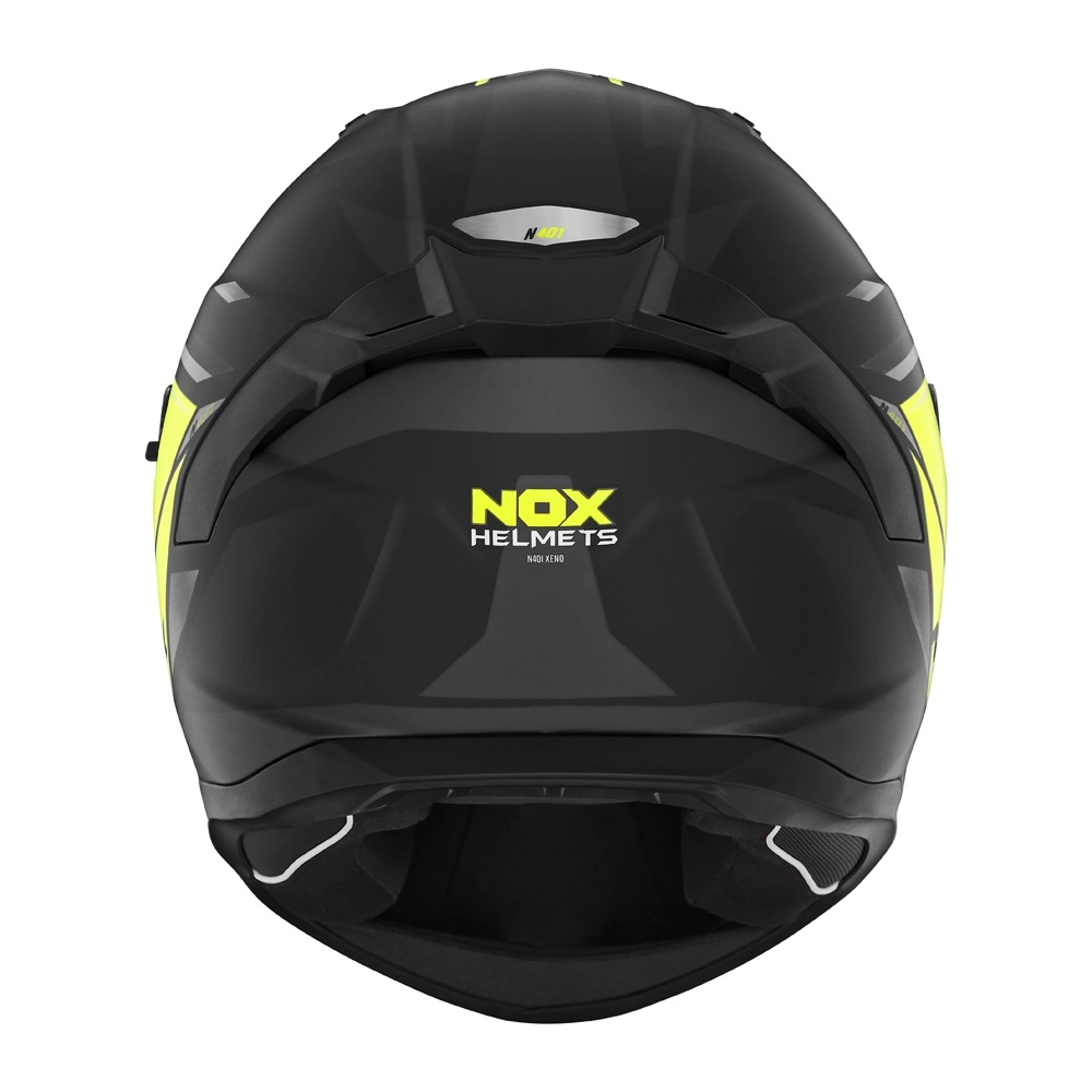 Шолом NOX N401 Xeno Black/Yellow