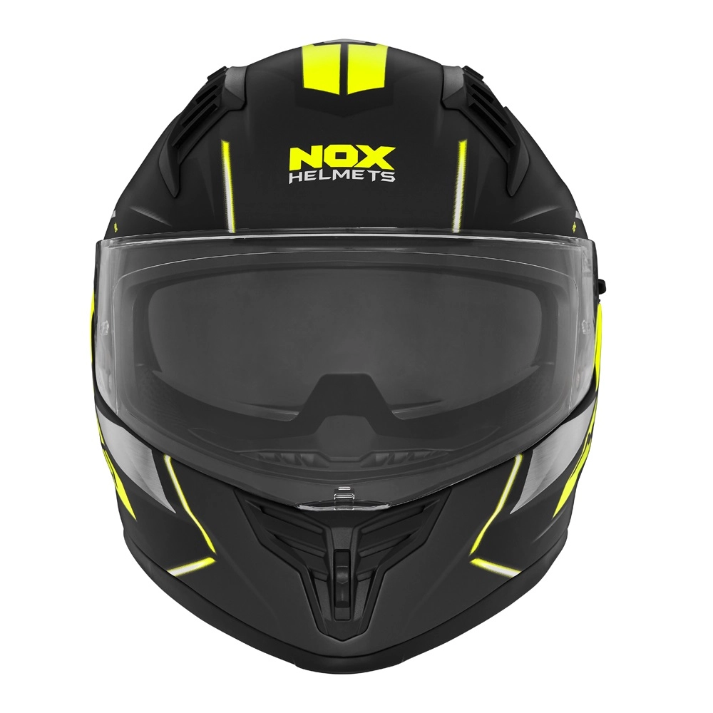 Шолом NOX N401 Xeno Black/Yellow
