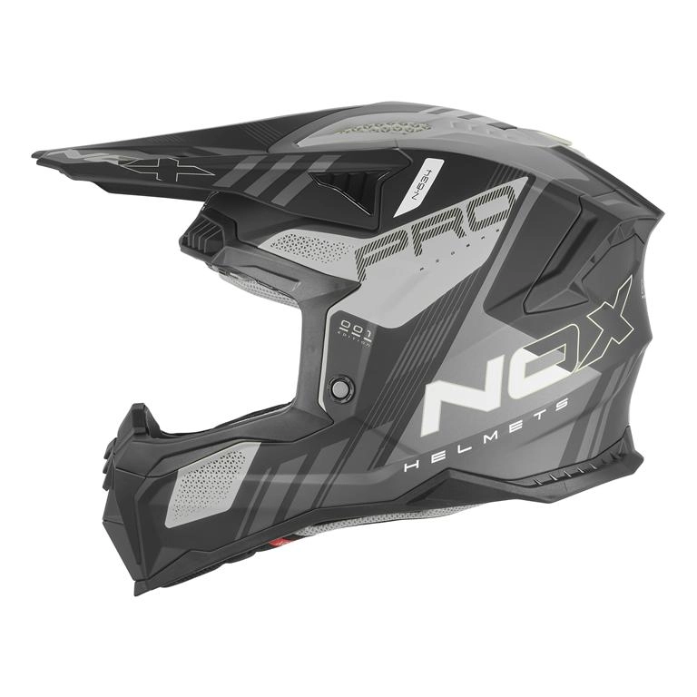 Шолом NOX N634 Storm Silver/Black