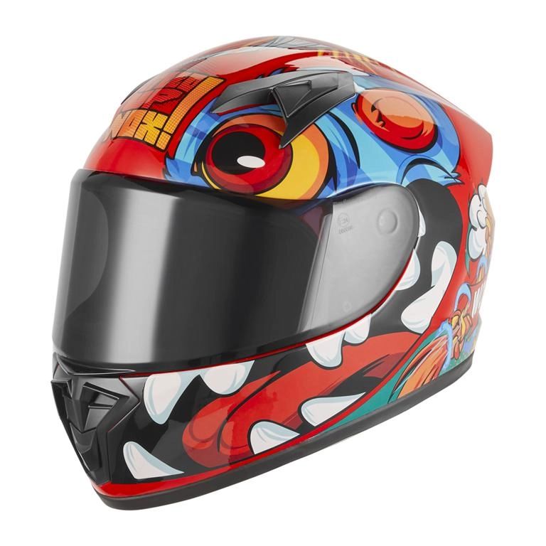 Шолом NOX N731 Scrappy Junior Red/Blue/White