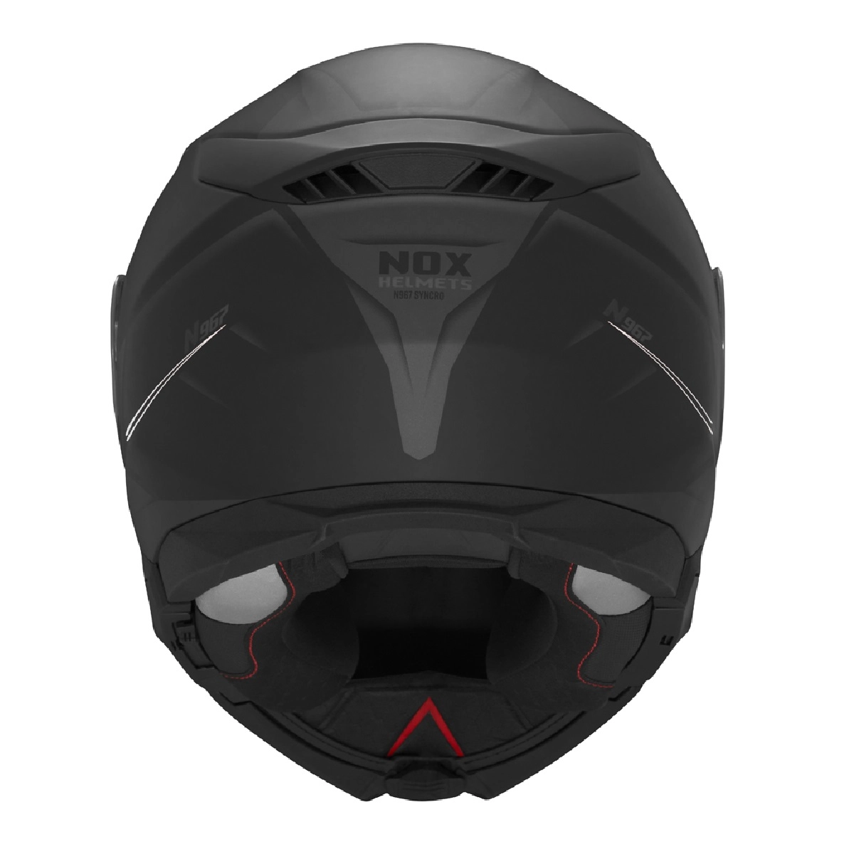 Шлем NOX N967 Synchro Black/White/Grey