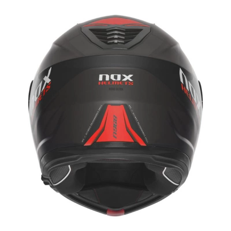 Шолом NOX N968 Ultra Black/Red