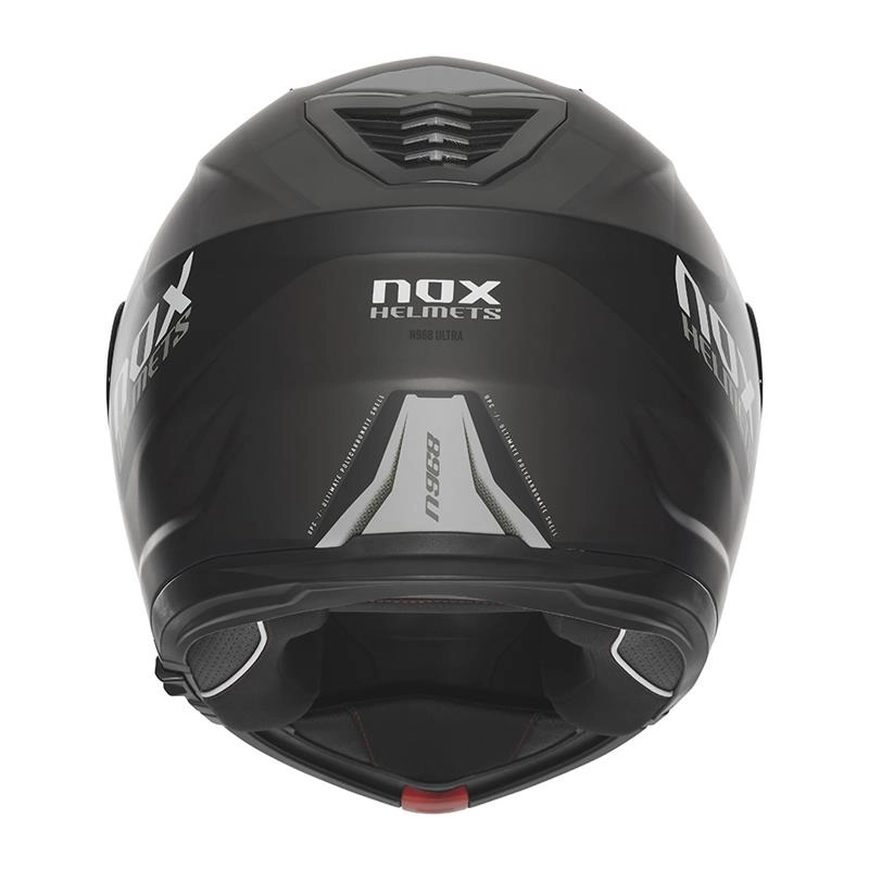 Шлем NOX N968 Ultra Black/Titanium