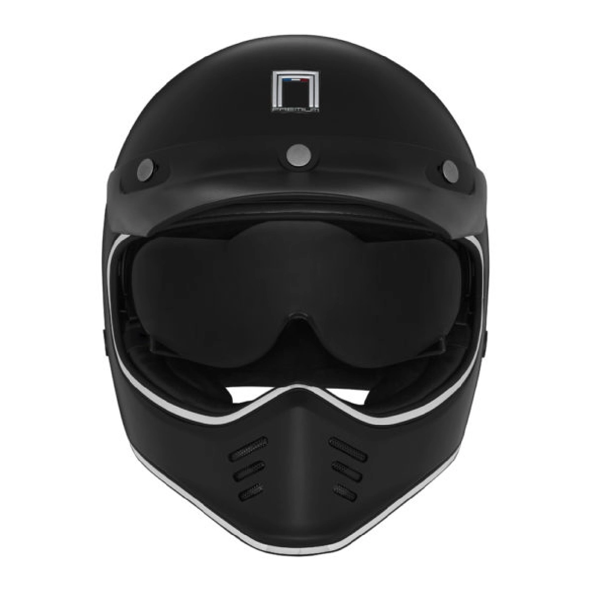 Шолом NOX Seventy II Solid Black Matt