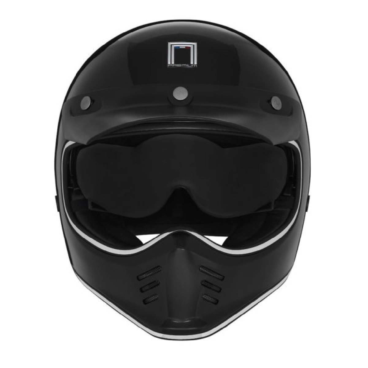 Шолом NOX Seventy II Solid Black
