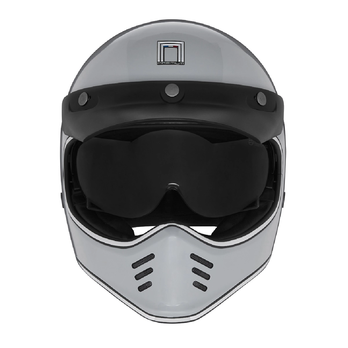 Шолом NOX Seventy II Solid Grey