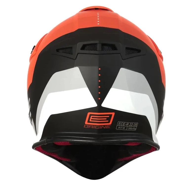 Шолом Origine Hero MX Orange/White