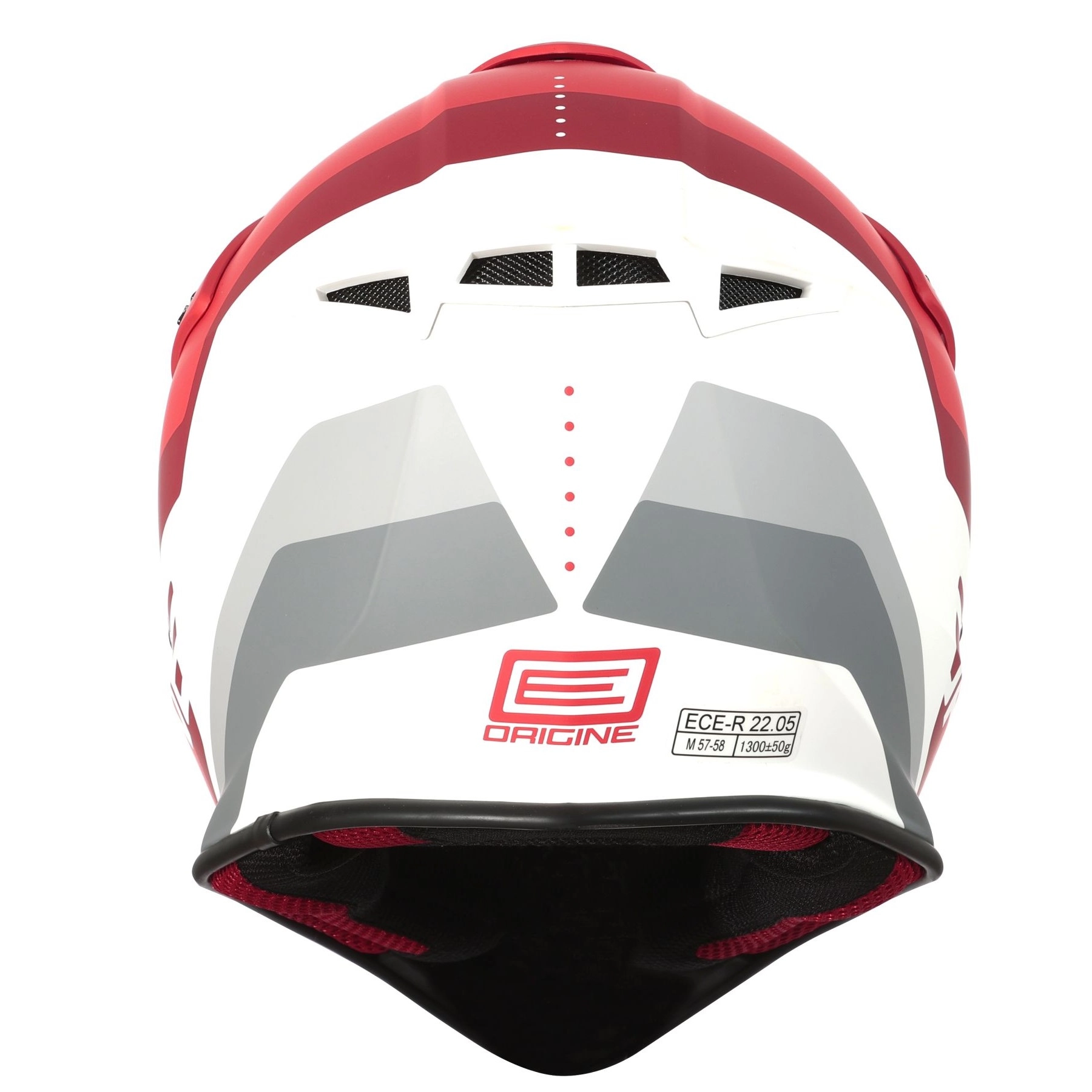 Щолом Origine Hero MX Red/White
