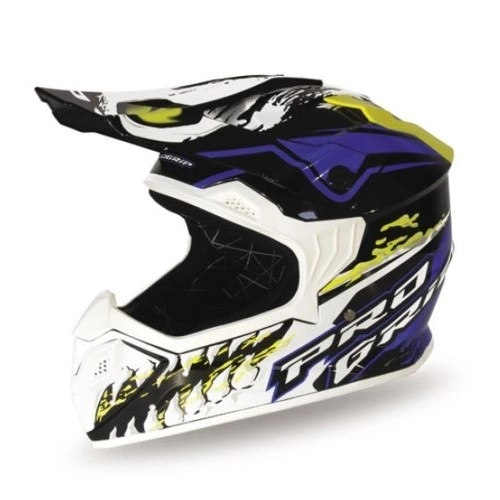 Шолом Progrip PG3009 Jurassic Junior White/Blue/Yellow
