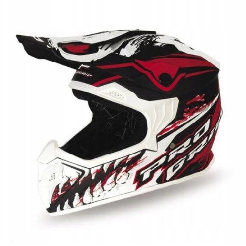 Шолом Progrip PG3009 Jurassic Junior White/Red/Black