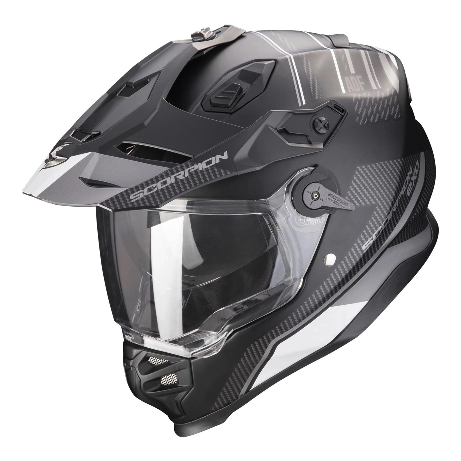 Шолом Scorpion ADF-9000 Air Desert Black/Silver