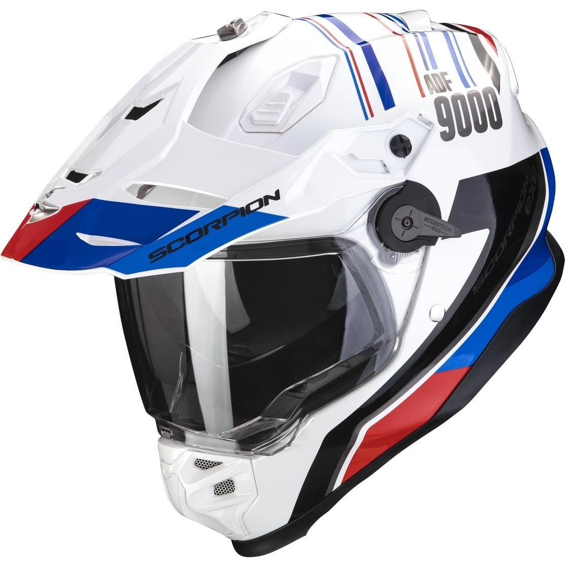 Шолом Scorpion ADF-9000 Air Desert White/Blue/Red