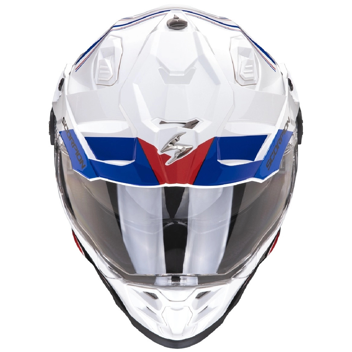Шолом Scorpion ADF-9000 Air Desert White/Blue/Red